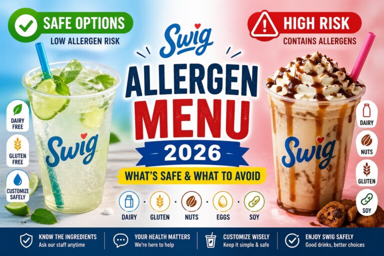 Swig Allergen Menu