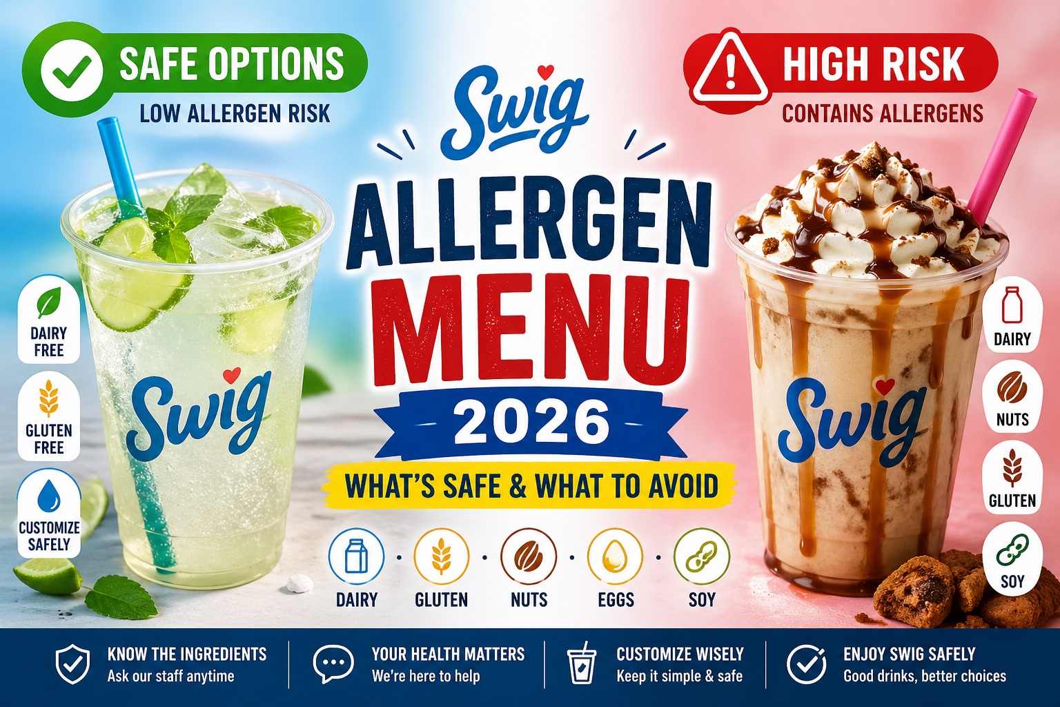Swig Allergen Menu