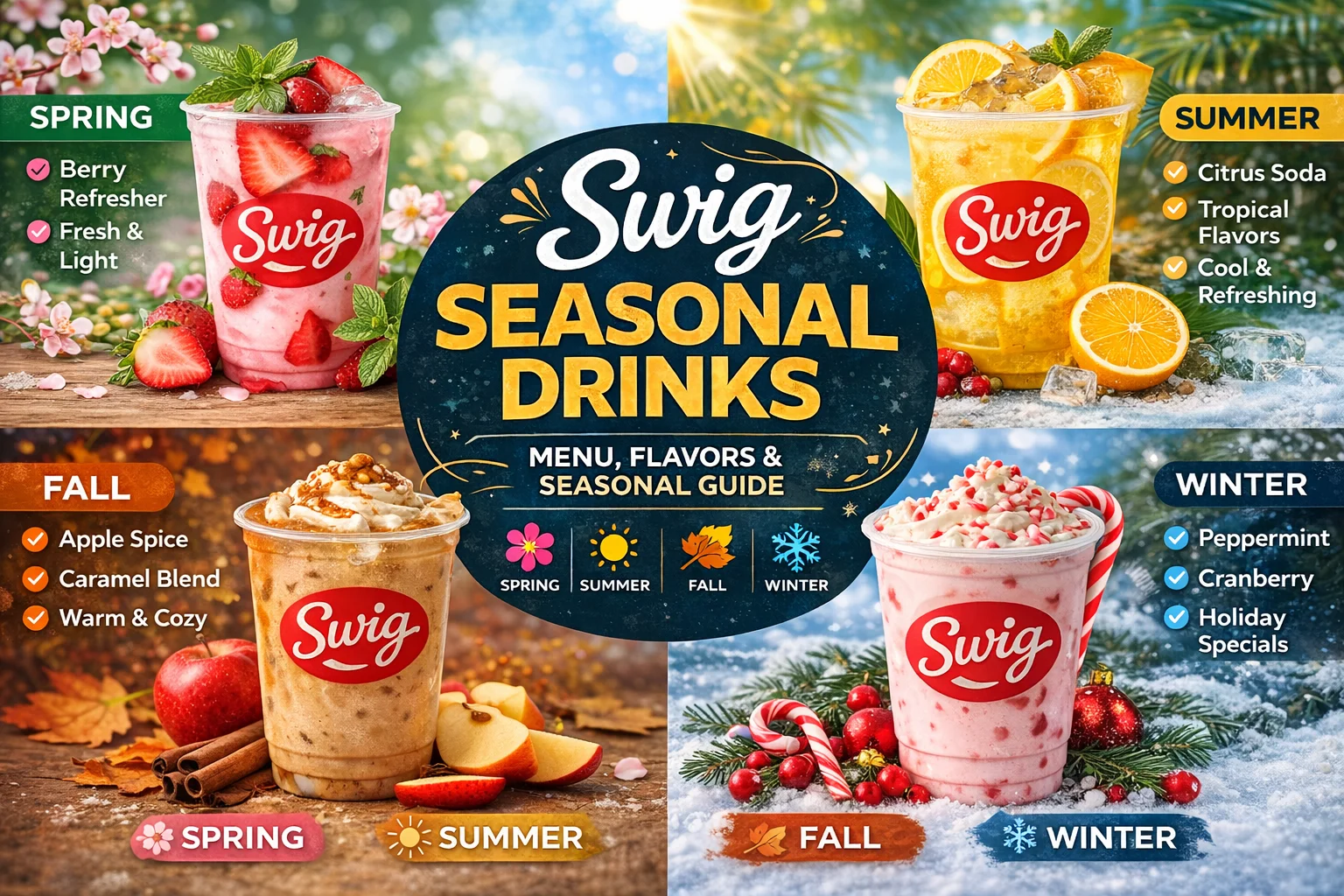 Swig Seasonal Drinks