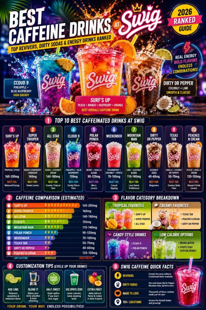 Best Caffeine Drink at Swig: Full Detailed Guide for Energy Lovers 2 Best Caffeine Drink