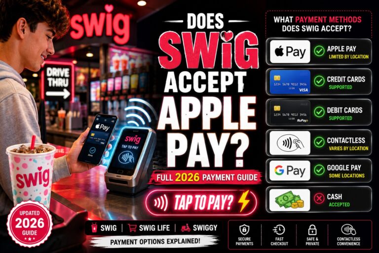 Swig Accept Apple Pay?