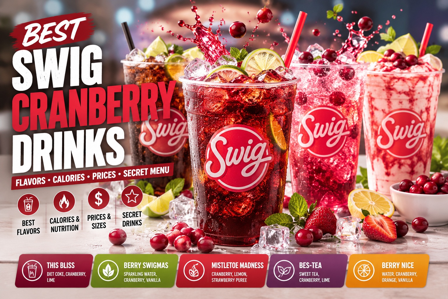 Swig Cranberry Drinks