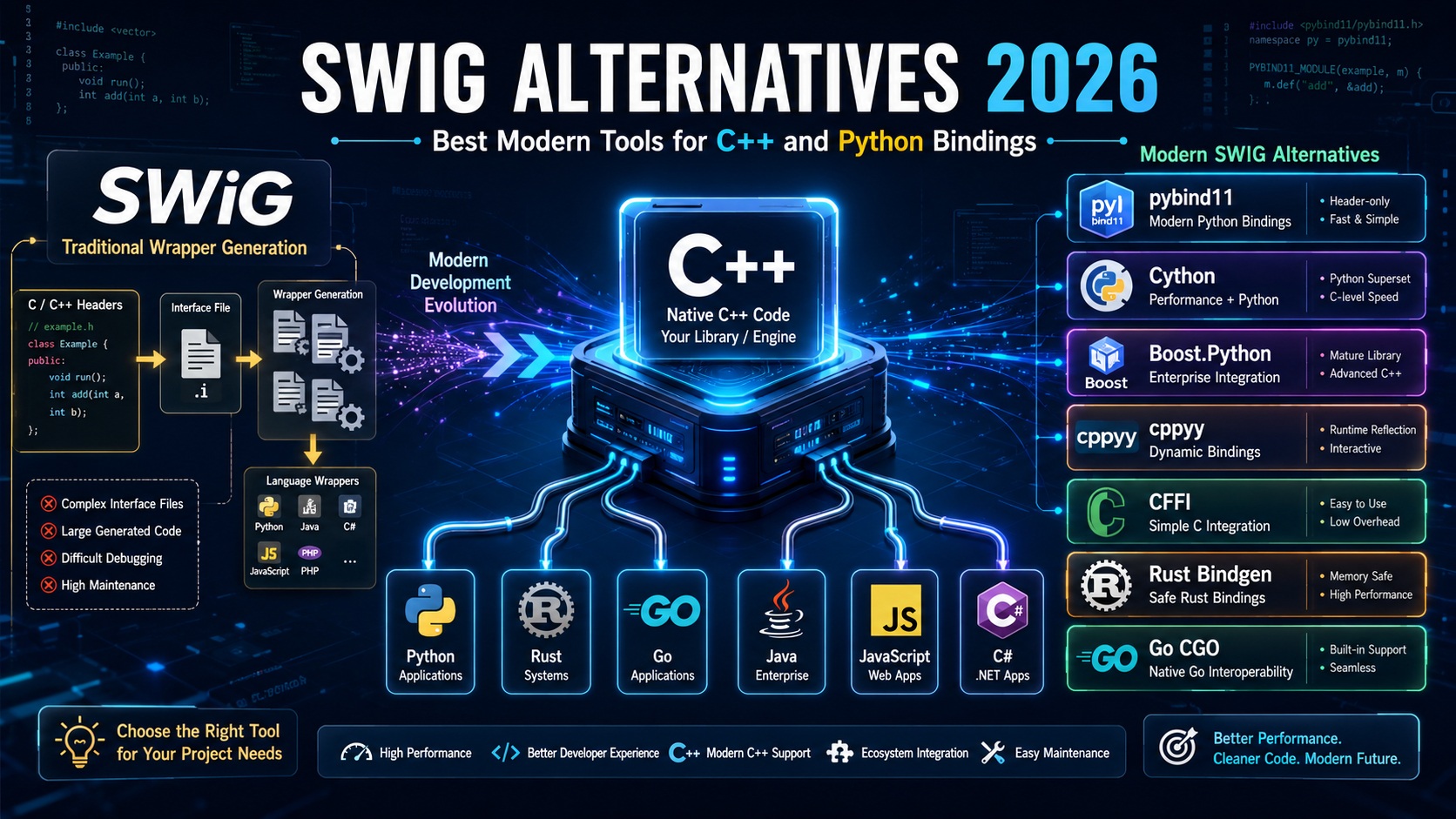 SWIG Alternatives