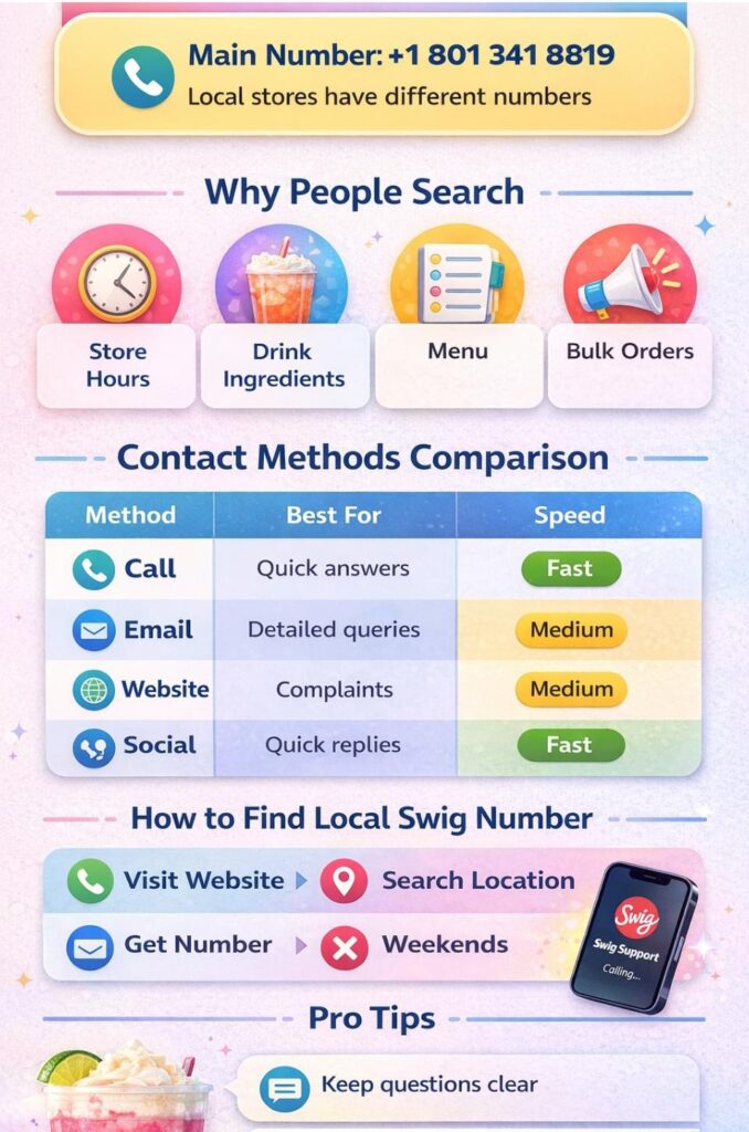 Swig Phone Number