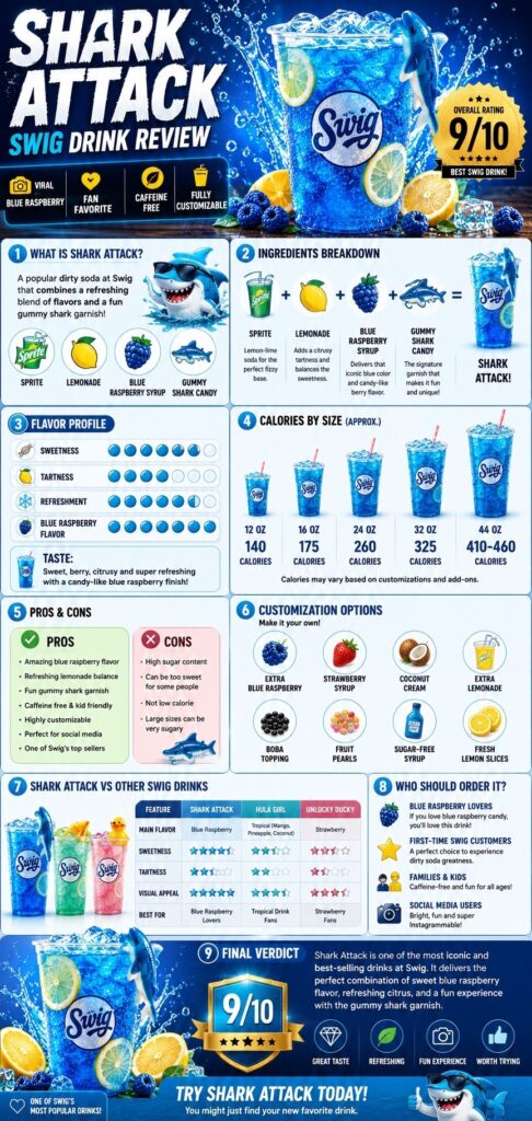 Shark Attack Swig Drink Review: Ingredients, Calories, Taste & Is It Worth Ordering? 2 Shark Attack Swig Drink