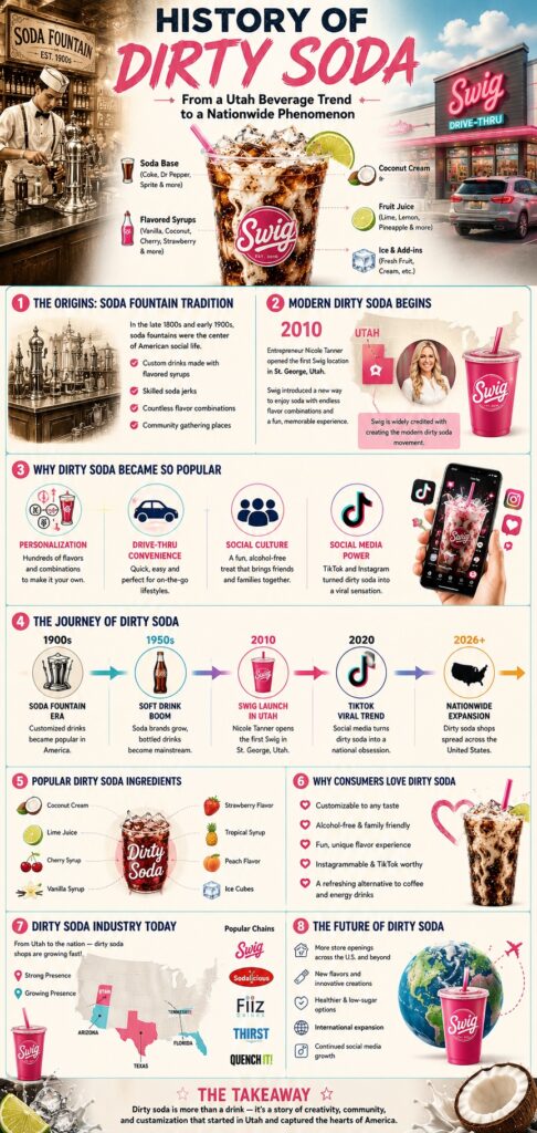 History of Dirty Soda