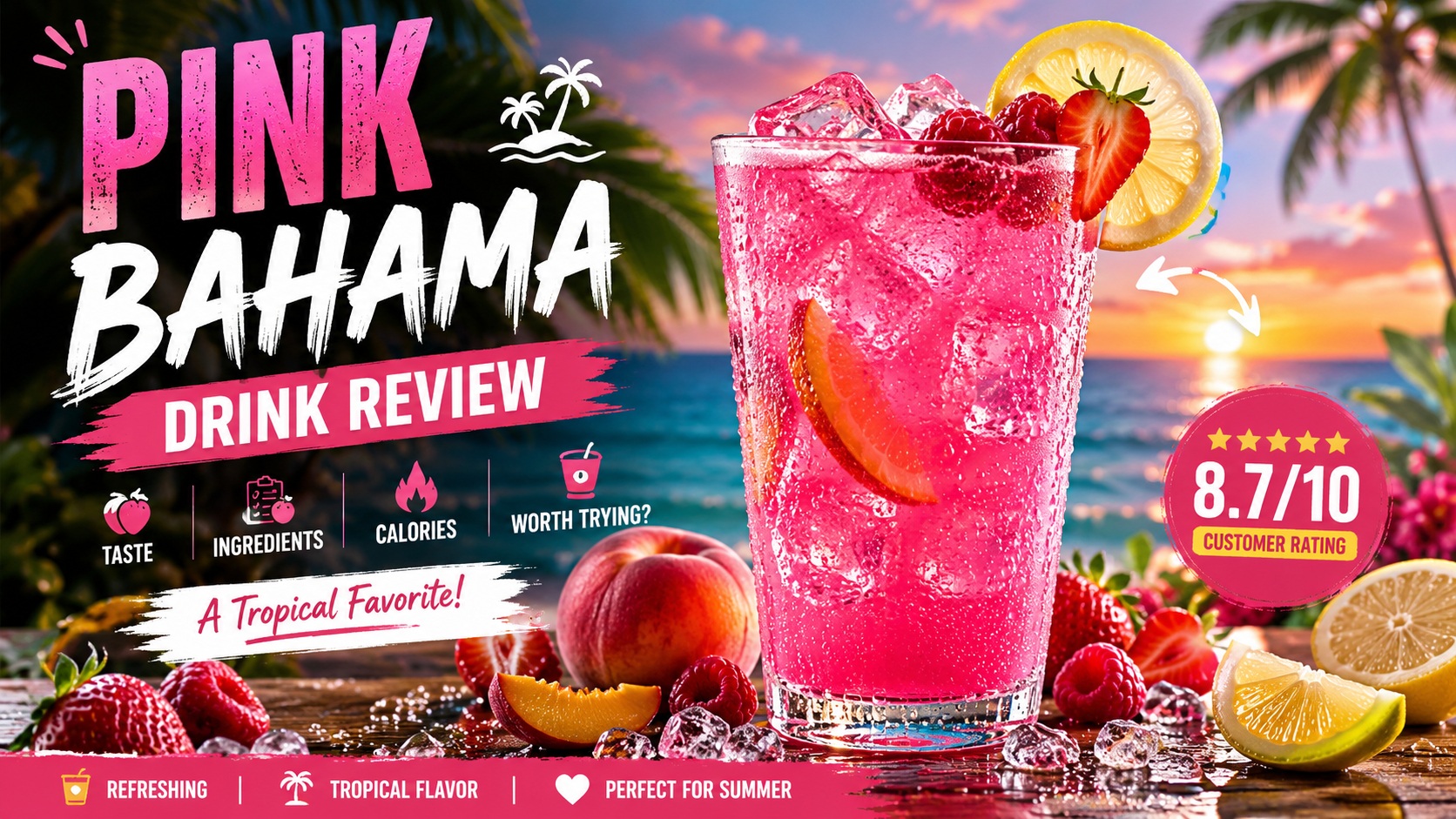 Pink Bahama Drink