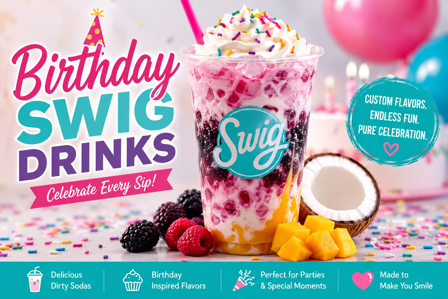 Birthday Swig Drinks