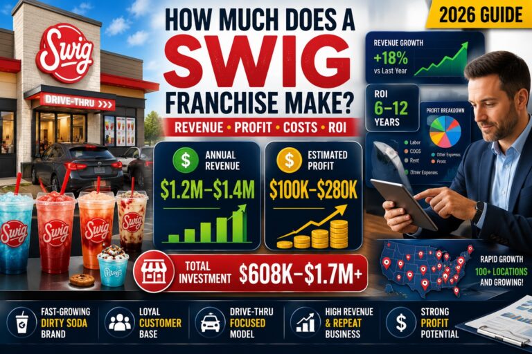 How Much Does a Swig Franchise Make in 2026