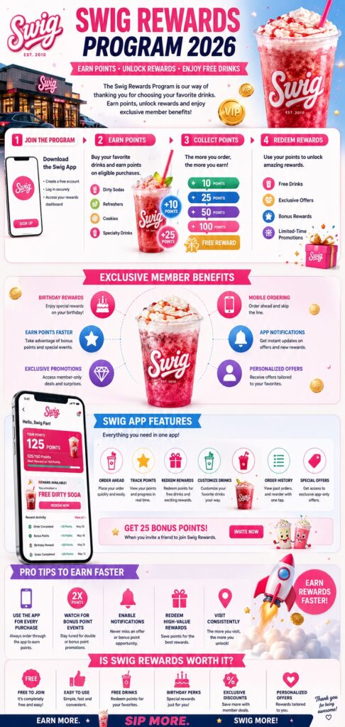 Swig Rewards Program