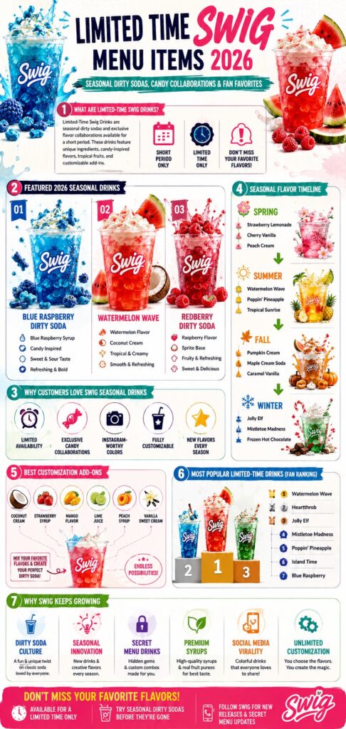 Limited Time Swig Menu Items 