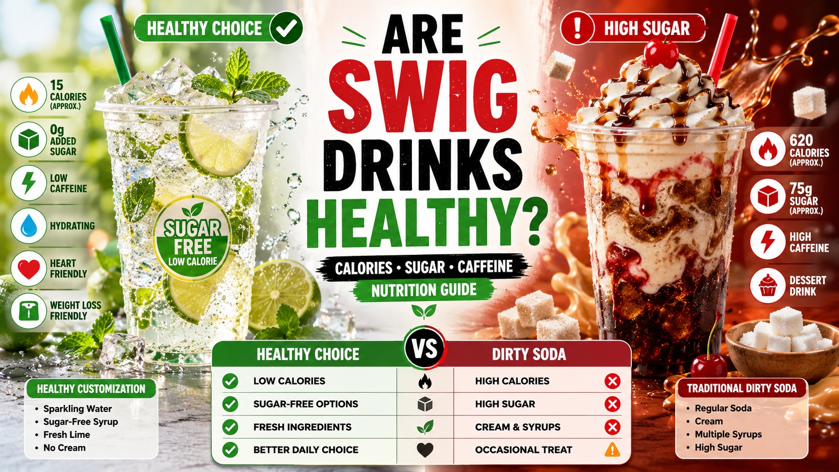 Are Swig Drinks Healthy?