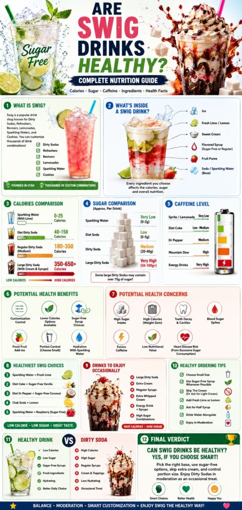 Are Swig Drinks Healthy? A Complete Nutrition Guide (2026) 2 Are Swig Drinks Healthy?